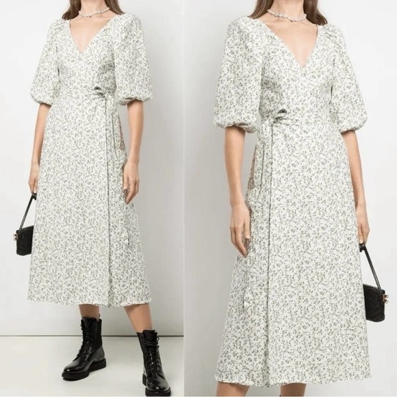 Reformation Mint Linen Dress - Picture 13 of 17